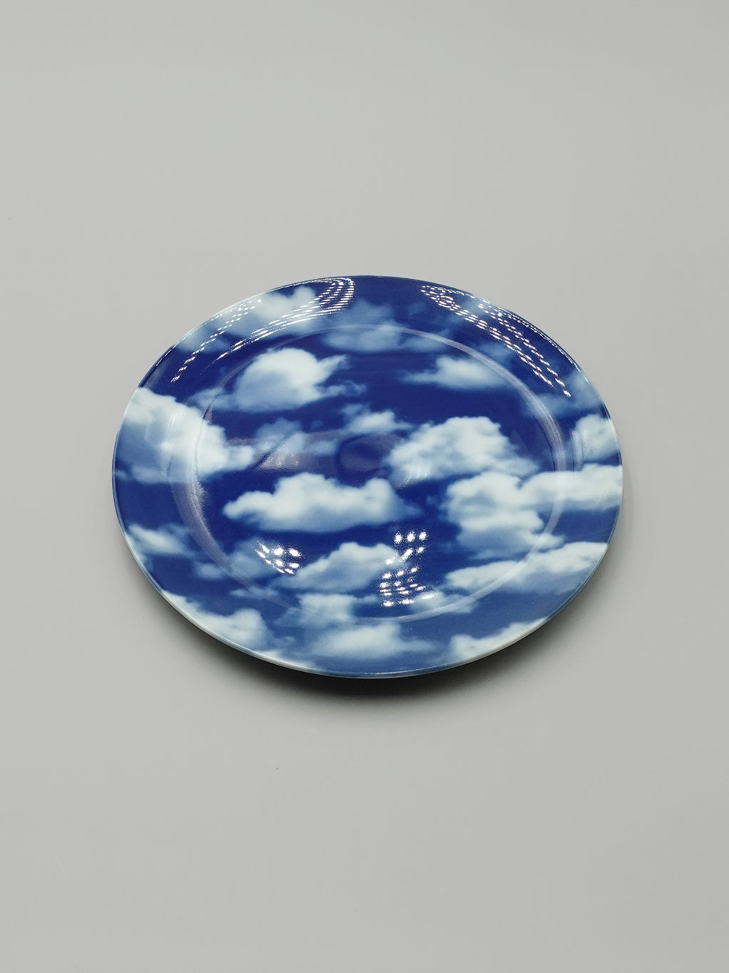 【日本製】藍釉星雲 晴空7吋皿